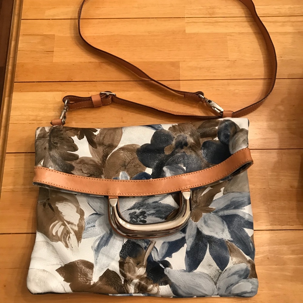 Floral crossbody bag
